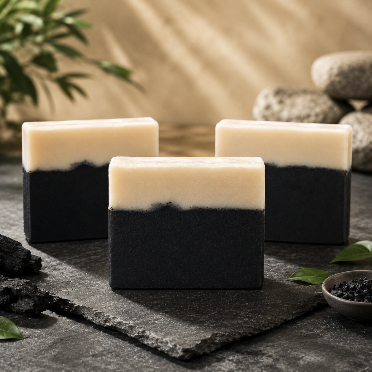 Harbicare Activated Charcoal Soap Combo – Pack of 3