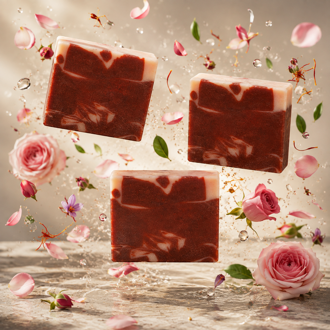 Harbicare Bulgarian Rose Soap Combo – Pack of 3
