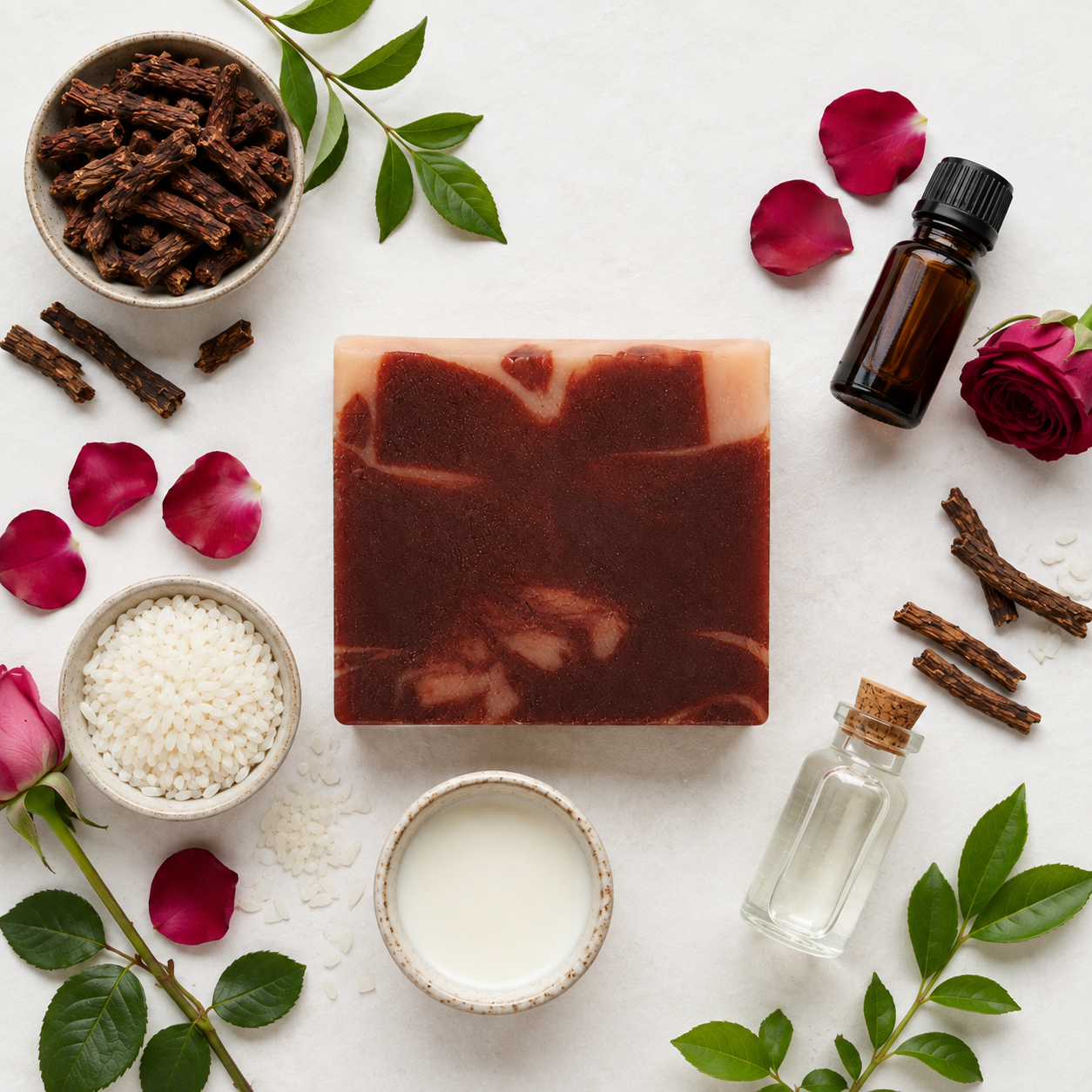 Harbicare Rose Ayurvedic Soap