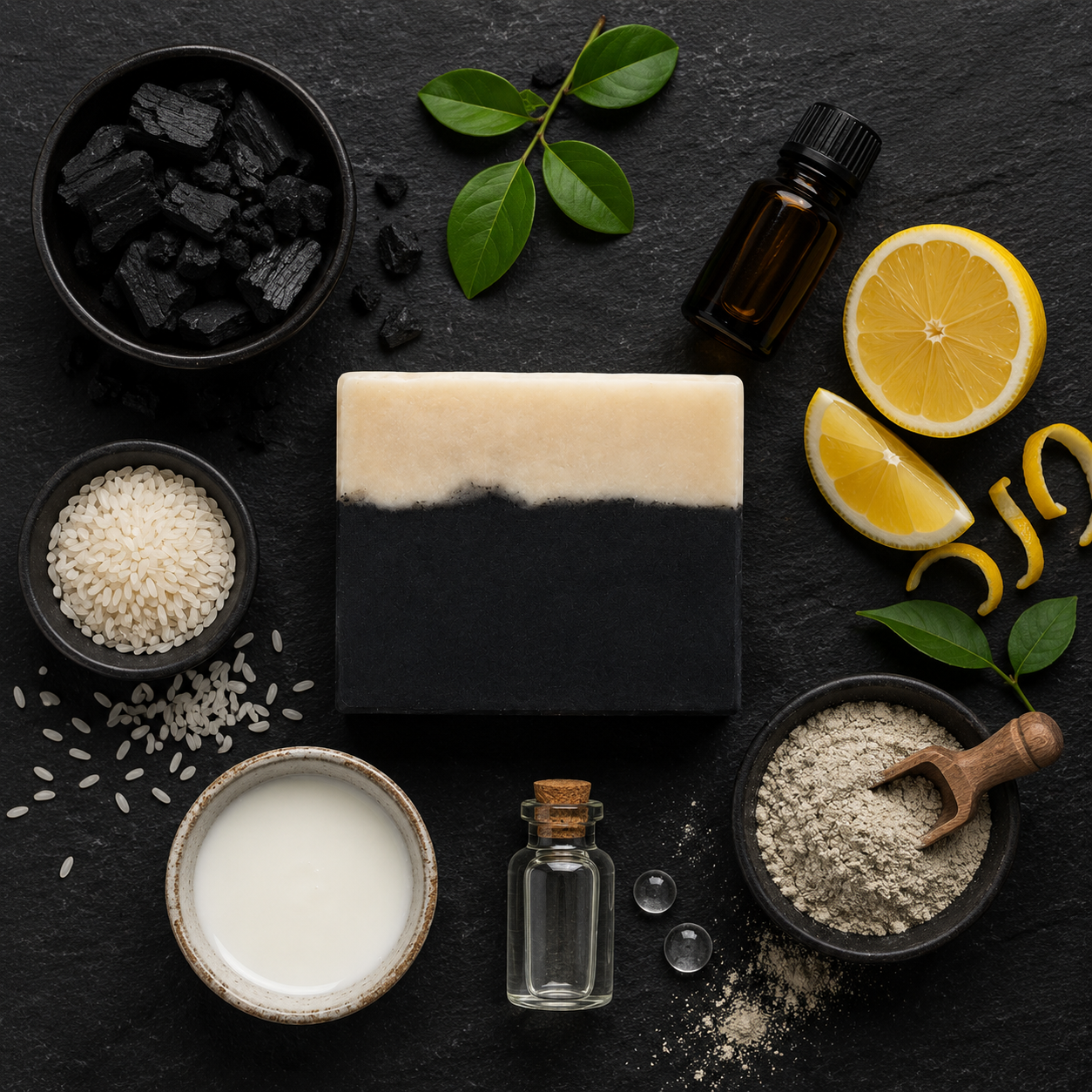 Harbicare Charcoal Ayurvedic Soap
